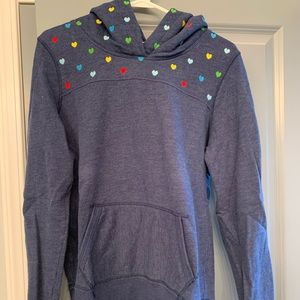 Victoria’s Secret PINK hoodie, blue, medium.